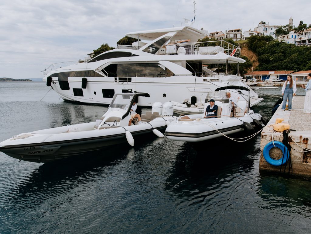 Luxury corporate incentive trip in Greece. DMC agency event with yachts and team building activities by the sea.