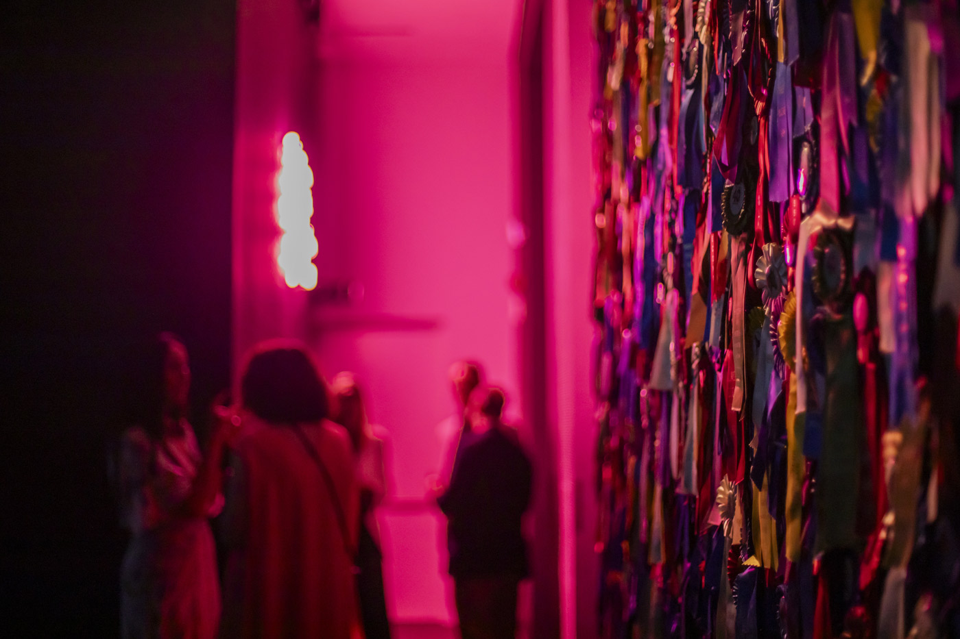 YPO Mayfair cultural event in Athens – guests exploring modern art installation at EMST, curated by DMC agency Feelosophy for corporate incentive trips and team building in Greece.