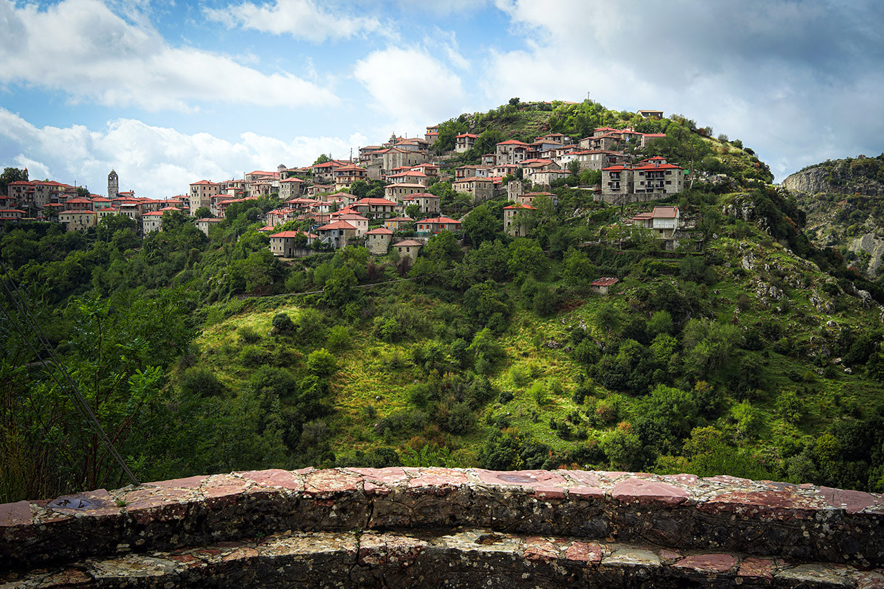 Traditional mountain village in Arcadia Greece ideal for team building, corporate events and incentive trips